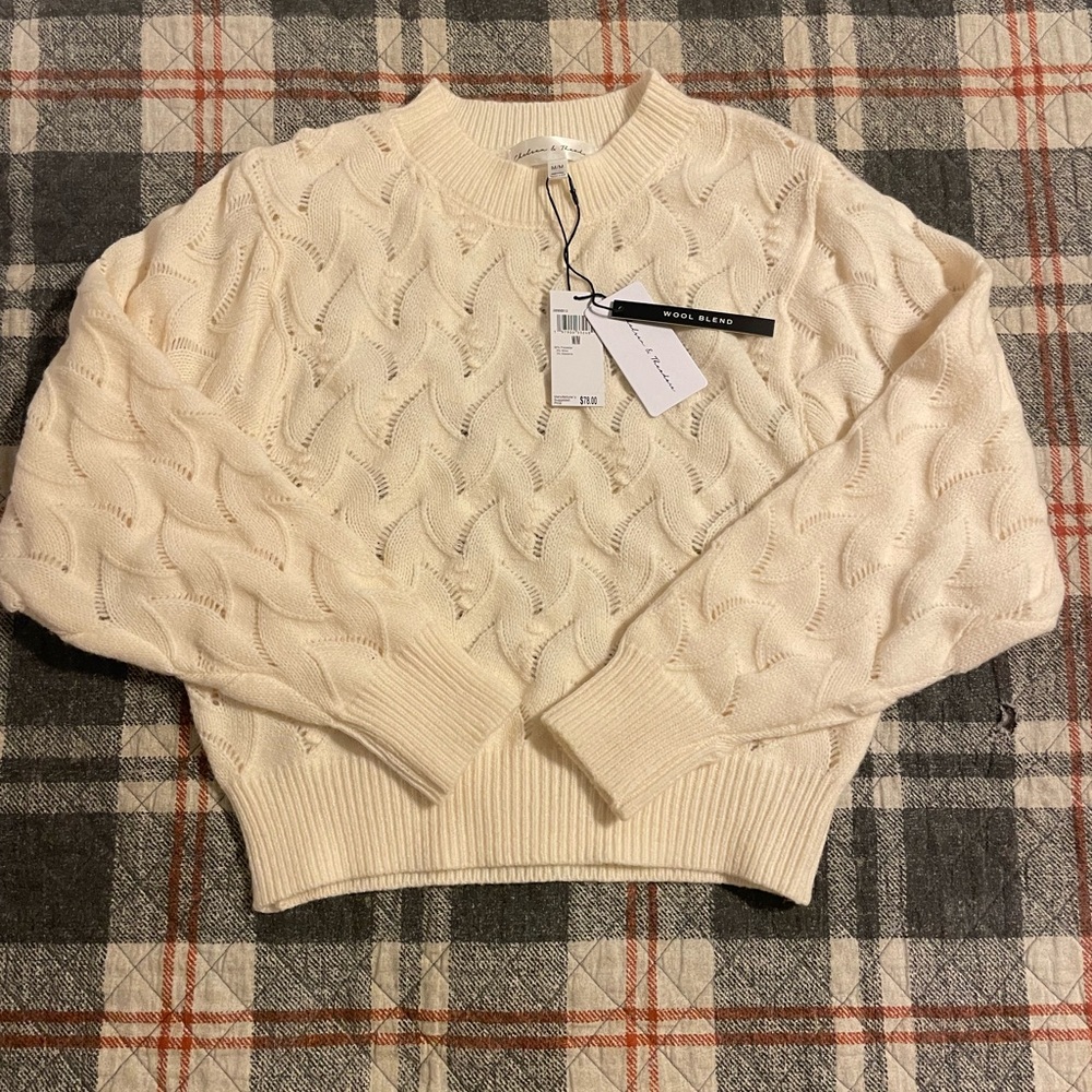 Chelsea & Theodore Wool blend Sweater Size Medium